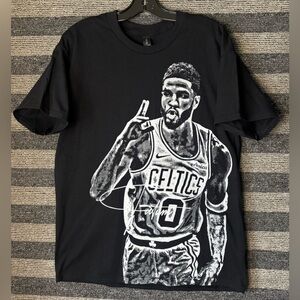Jayson Tatum Boston Celtics Black T-Shirt Men’s Large